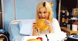Excuse Me While I GIF - Parks And Rec Leslie Knope Breakfast GIFs