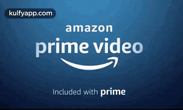 a blue background with a white amazon prime video logo