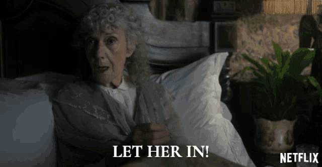 Let Her In Sister Eileen Atkins GIF - Let Her In Sister Eileen Atkins Queen Mary GIFs