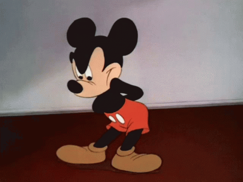 Mickey Mouse Mad GIF - Mickey Mouse Mad Face GIFs