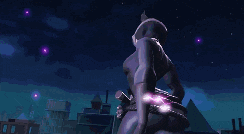 a cartoon character in a catwoman costume with a heart in the background
