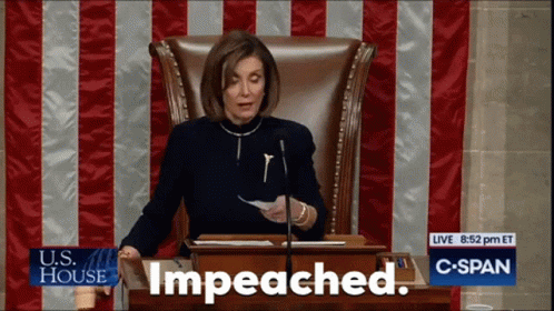 Impeached Nancy Pelosi GIF - Impeached Impeach Nancy Pelosi GIFs