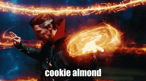 Cookie Almond Cookie GIF - Cookie Almond Cookie Dr Strange GIFs