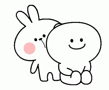 Bunny Couple GIF - Bunny Couple Caress GIFs