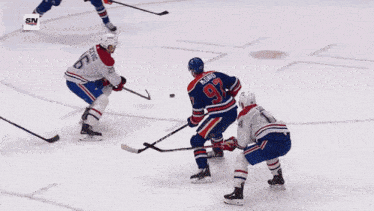 Edmonton Oilers Leon Draisaitl GIF - Edmonton Oilers Leon Draisaitl Hockey Goal GIFs