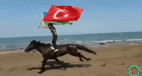 Flag Türkey Azerbaijan GIF - Flag Türkey Azerbaijan Türkey Flag GIFs