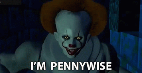 Im Pennywise Pennywise GIF - Im Pennywise Pennywise Thats My Name GIFs