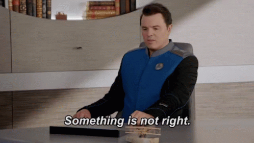 Something Is Not Right GIF - Something Is Wrong Something Is Not Right The Orville GIFs