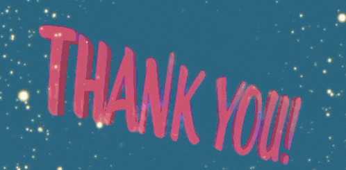 a green background with the words thank you