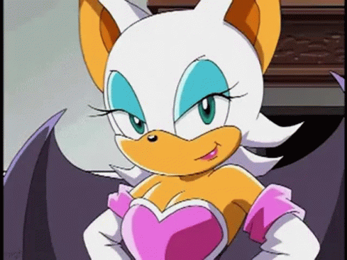 Sonic X Rouge The Bat GIF - Sonic X Rouge The Bat Crossing Arms GIFs