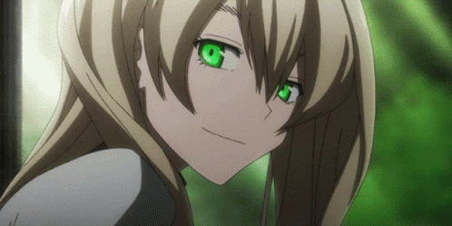 Green Eyes Anime GIF - Green Eyes Anime Smirk GIFs