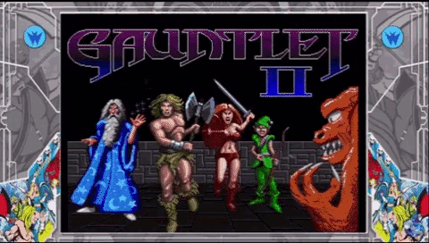 Gauntlet Arcade Game GIF - Gauntlet Arcade Game 80s Game GIFs