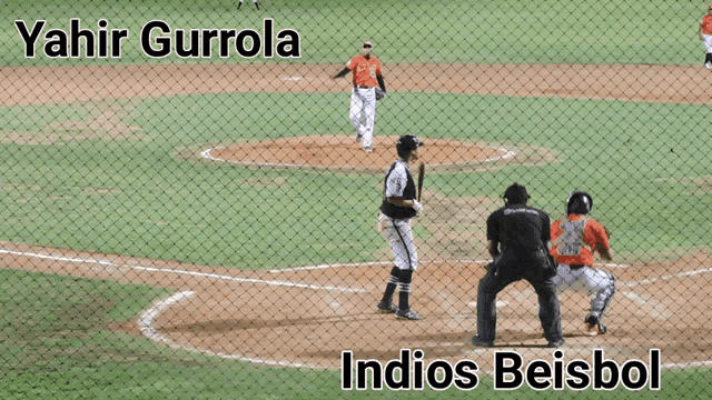 yahir gurrola and indios beisbol play a baseball game