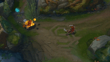 a video game character is surrounded by a large yellow bubble