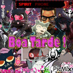 a collage of pictures with the words boa tarde