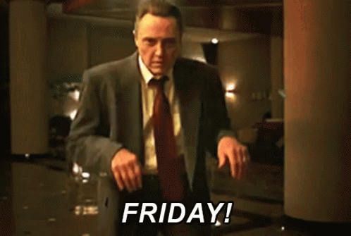 Friday Friday Dance GIF - Friday Friday Dance Christopher Walken GIFs