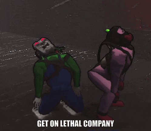 Lethal Company Funny GIF - Lethal Company Funny Meme GIFs