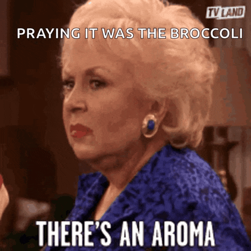 a woman says there 's an aroma while praying