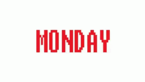 Monday Weekdays GIF - Monday Weekdays Weekend Is Over GIFs