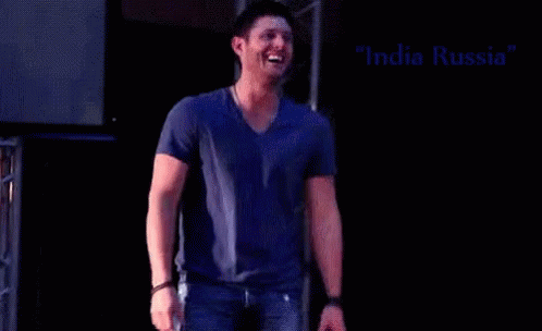 Laughing Dean Winchester GIF - Laughing Dean Winchester Jen Ackles GIFs