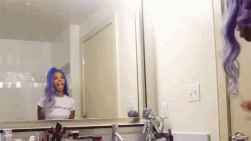 Making Face Silly GIF - Making Face Silly Reflection GIFs