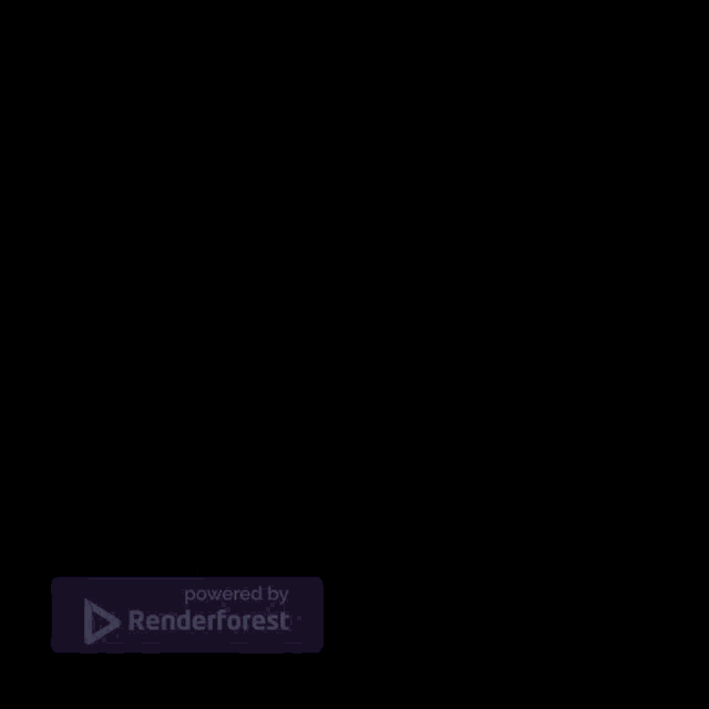 a computer generated image of a cube with the words renderforest on the bottom