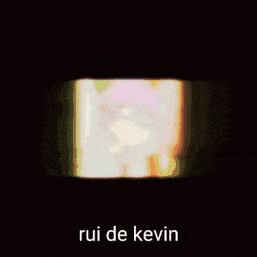 a drawing of a girl with the name rui de kevin on the bottom