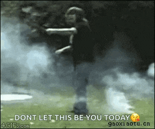 a gif that says " dont let this be you today " on the bottom