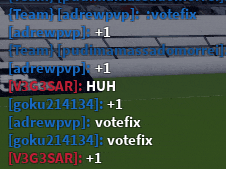 a screenshot of a soccer game with a bunch of people talking to each other