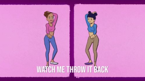 Throw It Back Twerking GIF - Throw It Back Twerking Dancing GIFs
