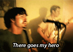 There Goes My Hero Foo Fighters GIF - There Goes My Hero Foo Fighters Foo GIFs