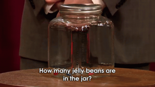 Wheel Of Game Shows: Jelly Bean Jar GIF - Jimmy Fallon Latenight Gameshows GIFs