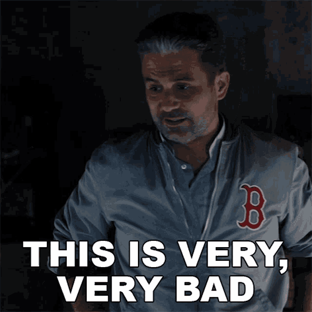 This Is Very Very Bad Father Chuck GIF - This Is Very Very Bad Father Chuck Blood And Treasure GIFs