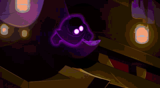 a cartoon character with a surprised look on his face wearing a headband