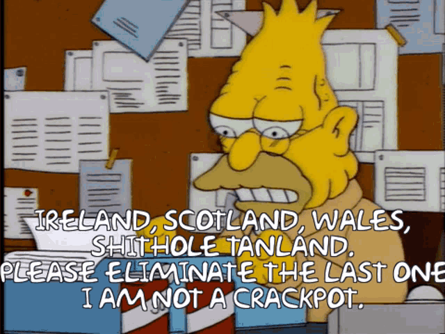 Simpsons Grandpa Simpson GIF - Simpsons Grandpa Simpson Ireland GIFs