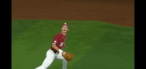 a baseball player with the number 20 on his shirt