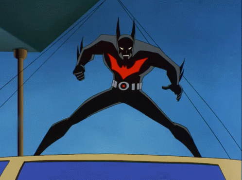 Batman Beyond Leap GIF - Batman Beyond Leap Action GIFs