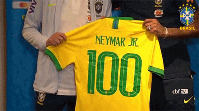 100jogos Neymar GIF - 100jogos Neymar Cbf GIFs