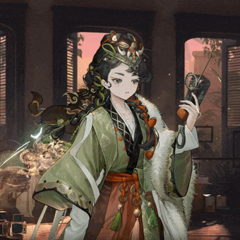 a girl with a crown on her head is holding a pair of scissors in her hand