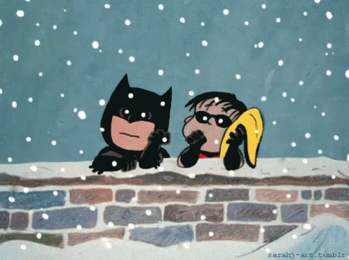 Batman Robin GIF - Batman Robin Snow GIFs