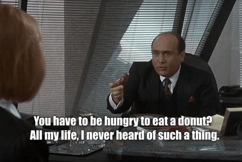 Donut Hungry GIF - Donut Hungry Other Peoples Money GIFs