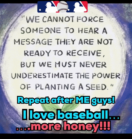 a poster that says we cannot force someone to hear a message
