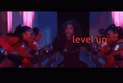 Level Up For School Dancing GIF