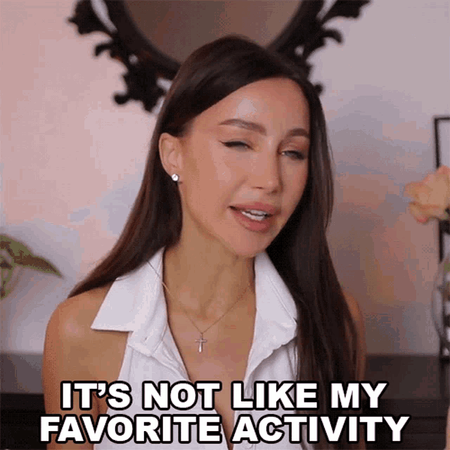 Its Not Like My Favorite Activity Coco Lili GIF - Its Not Like My Favorite Activity Coco Lili Its Not My Favorite Thing To Do GIFs