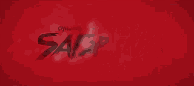 a red background with the words chilling adventures of sabrina part 2 on it