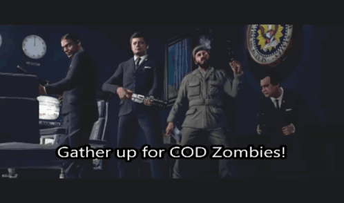 Codzombies Gather Up GIF - Codzombies Zombies Gather Up GIFs