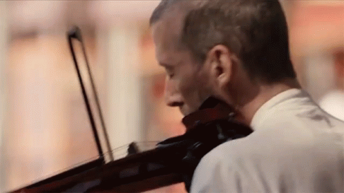 Playing Violin Musician GIF - Playing Violin Musician Insomniac Events GIFs