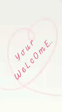 Youre Welcome Heart GIF - Youre Welcome Heart Love GIFs