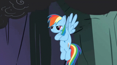 My Little Pony Friendship Is Magic Rainbow Dash GIF - My Little Pony Friendship Is Magic Rainbow Dash Dragonshy GIFs