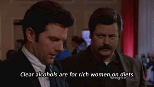 Offerman Clearalcohols GIF - Offerman Clearalcohols Richwomendiets GIFs